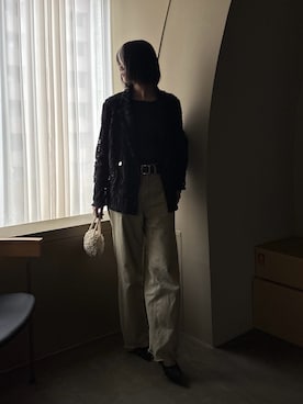 「Callarus（カラルス）のアイテム」を使った、Maoさん（レディース・165cm）の春コーディネート