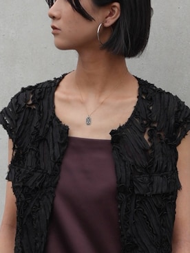 「Callarus（カラルス）のアイテム」を使った、Maoさん（レディース・165cm）の夏コーディネート