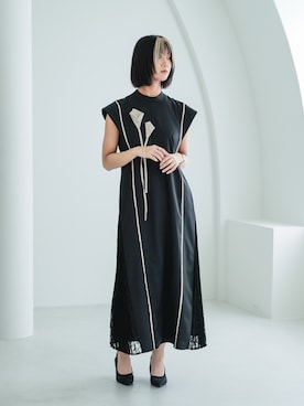 「Callarus（カラルス）のアイテム」を使った、Maoさん（レディース・165cm）の春コーディネート