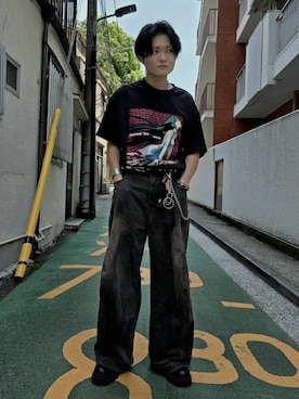 「シルバーアクセサリー」｜裕さん（メンズ・172cm）の秋コーディネート
