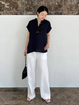 「Chaos（カオス）のアイテム」を使った、hinanoさん（レディース・166cm）の春コーディネート