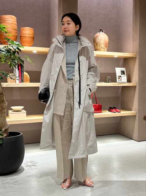 Chaos(カオス)/【新色＆追加】18Gシルクリブタートルネックニット