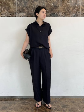 「Chaos（カオス）のアイテム」を使った、hinanoさん（レディース・166cm）の春コーディネート