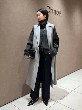 「アイテム（その他アウター）」を使った、hinanoさん（レディース・166cm・20代）の秋コーディネート