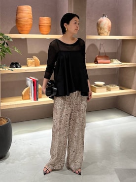 hinanoさん（レディース・166cm）の春コーディネート