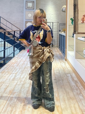 「アイテム（財布/小物）」を使った、shihomomoさん（レディース・152cm・20代）の夏コーディネート