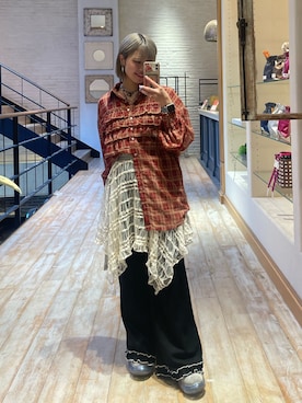 「アイテム（パンツ）」を使った、shihomomoさん（レディース・152cm・20代）の夏コーディネート