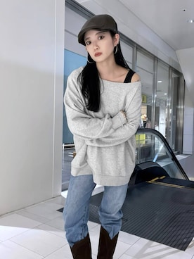 RUKOさん（レディース・165cm）の冬コーディネート