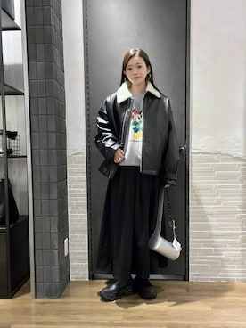 RUKOさん（レディース・165cm）の冬コーディネート