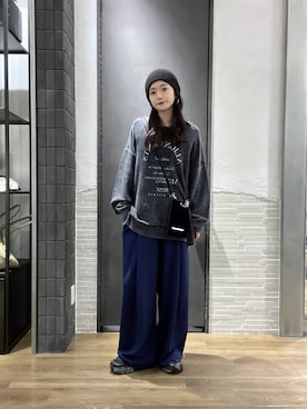 「アイテム（スマホグッズ）」を使った、RUKOさん（レディース・165cm）の秋コーディネート