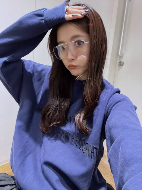 最終値下げ　jeanasis 【el×ONE】ロゴスウェットプルオーバー 最終値下げ jeanasis 【el×ONE】ロゴスウェットプルオーバー - メルカリ