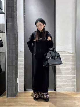 RUKOさん（レディース・165cm）の冬コーディネート