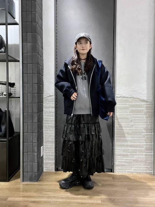 セール】ダンボールBIGフードブルゾン/496842（パーカー）｜JEANASIS