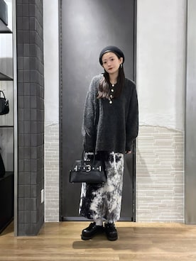 RUKOさん（レディース・165cm）の冬コーディネート