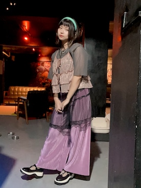 「アイテム（チノパンツ）」を使った、Shiyuiさん（レディース・162cm）の秋コーディネート