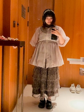 「アイテム（その他トップス）」を使った、Shiyuiさん（レディース・162cm）の秋コーディネート