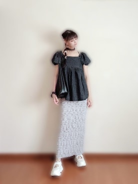 「Loueme（ルエム）のアイテム」を使った、14daachanさん（レディース・165cm）の夏コーディネート