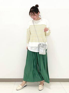 shionさん（レディース・162cm）の春コーディネート