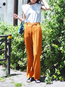 kanakoさん（レディース・165cm）の夏コーディネート