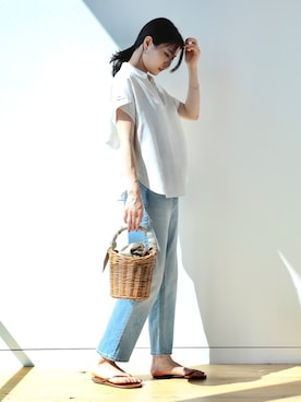 kanakoさん（レディース・165cm）の夏コーディネート