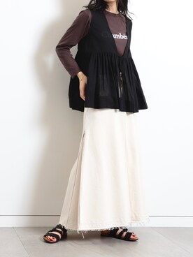 kanakoさん（レディース・165cm）の春コーディネート