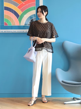 kanakoさん（レディース・165cm）の夏コーディネート