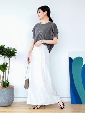 kanakoさん（レディース・165cm）の夏コーディネート