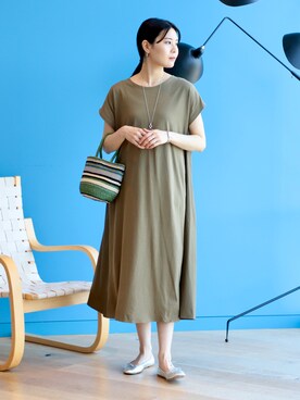 「カコバッグ」｜kanakoさん（レディース・165cm）の夏コーディネート