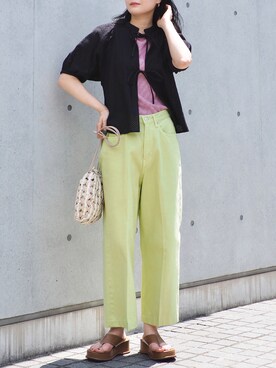 kanakoさん（レディース・165cm）の春コーディネート