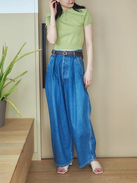 kanakoさん（レディース・165cm）の春コーディネート