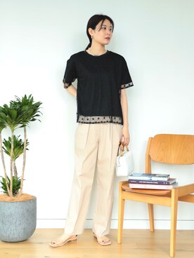 kanakoさん（レディース・165cm）の夏コーディネート