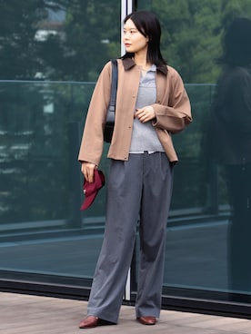 kanakoさん（レディース・165cm）の秋コーディネート