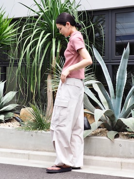 kanakoさん（レディース・165cm）の夏コーディネート