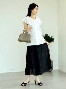 「ボストンバッグ」｜kanakoさん（レディース・165cm）の夏コーディネート
