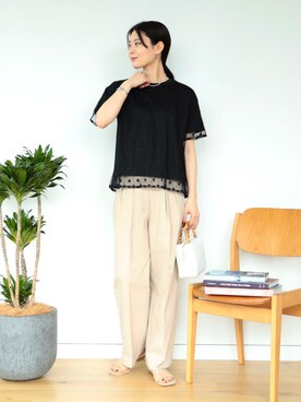 kanakoさん（レディース・165cm）の夏コーディネート