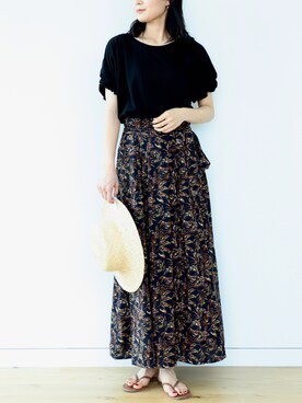 kanakoさん（レディース・165cm）の夏コーディネート