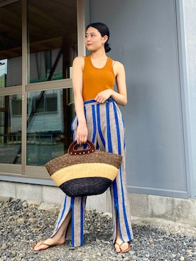 kanakoさん（レディース・165cm）の夏コーディネート