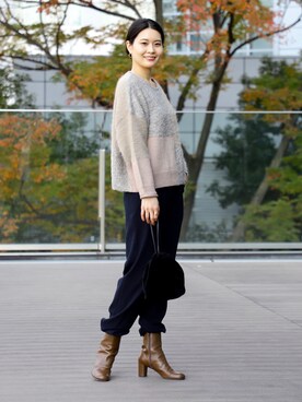 kanakoさん（レディース・165cm）の冬コーディネート