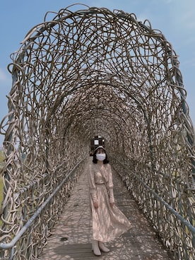 Farrahli さん（レディース・154cm）の春コーディネート