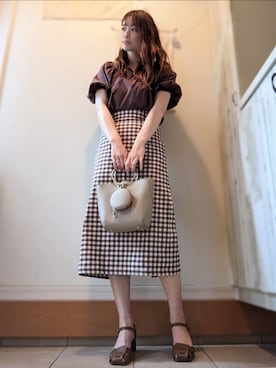 「アイテム（サンダル）」を使った、_hi_ln_nl_ro_さん（レディース・165cm）の夏コーディネート