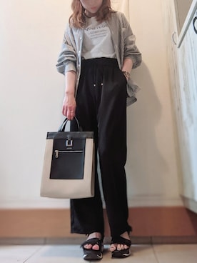 「ADRER」｜_hi_ln_nl_ro_さん（レディース・165cm）の夏コーディネート