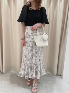 namikiさん（レディース・161cm）の春コーディネート