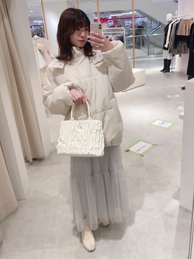 namikiさん（レディース・161cm）の冬コーディネート