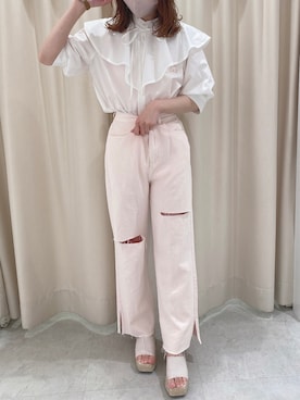 namikiさん（レディース・161cm）の夏コーディネート