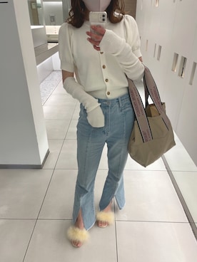 namikiさん（レディース・161cm）の春コーディネート