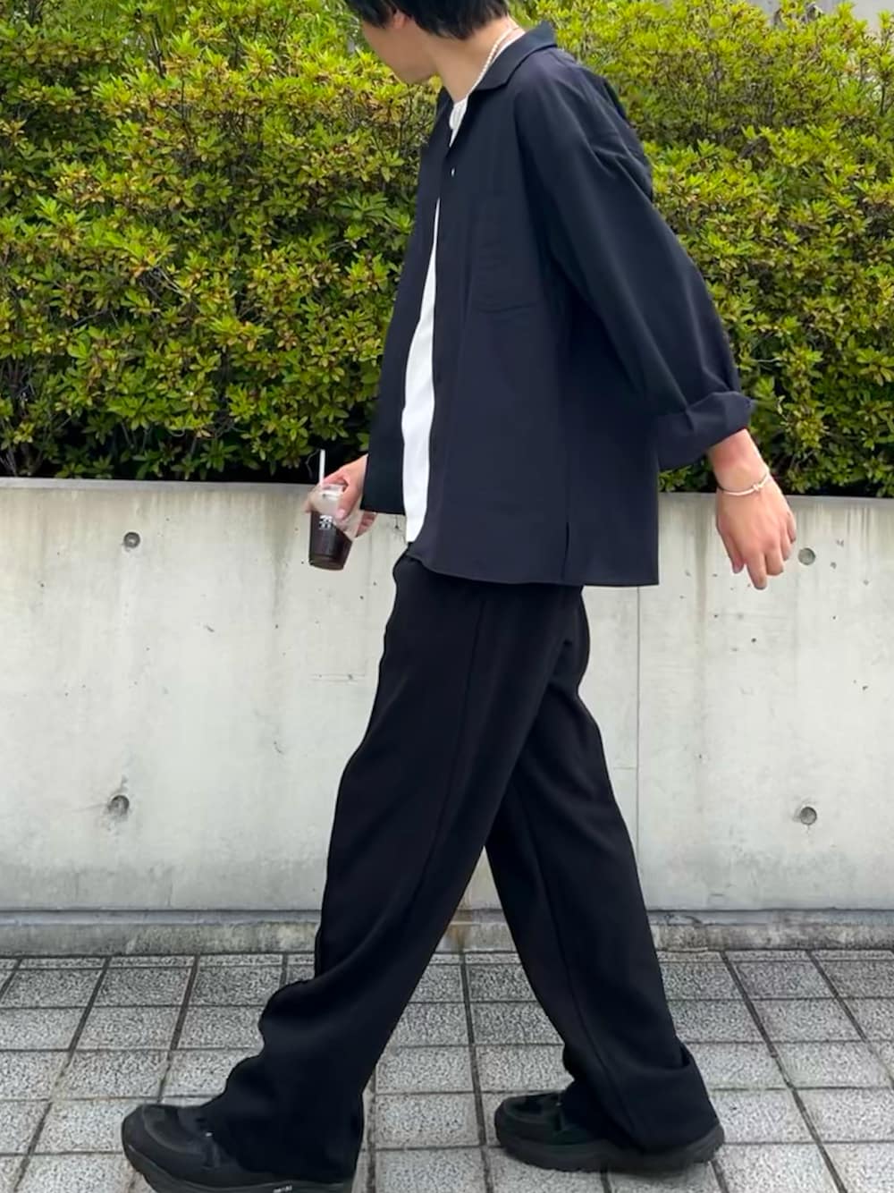 UNIQLO（ユニクロ）の「ハイウエストタックワイドパンツ（その他パンツ