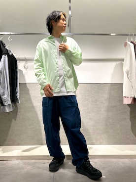 「PRO CLUB （プロクラブ）のアイテム（トップス）」を使った、TOKYO SHIRTS staffさん（メンズ・172cm）の秋コーディネート