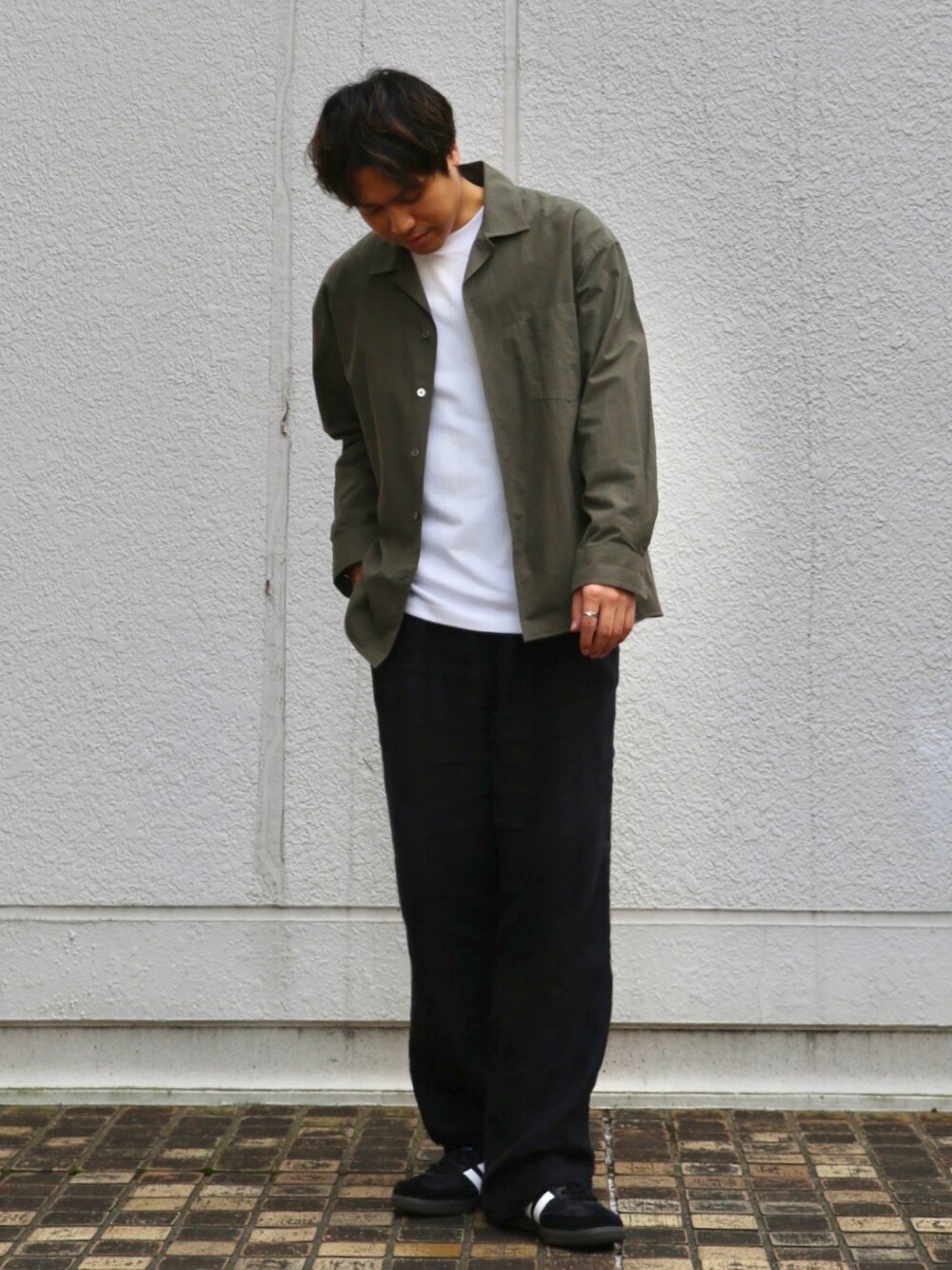 近年 45R XXL ヘリンボーン リネン100% 洗える パンツ スラックス Amazon | [アーバンリサーチ アイテムズ] パンツ 『セットアップ