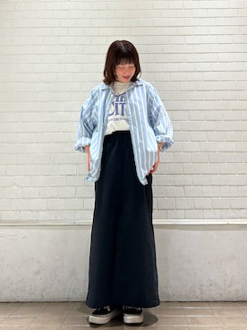 TOKYO SHIRTS staffさん（レディース・149cm）の夏コーディネート