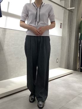 TOKYO SHIRTS staffさん（レディース・156cm）の夏コーディネート